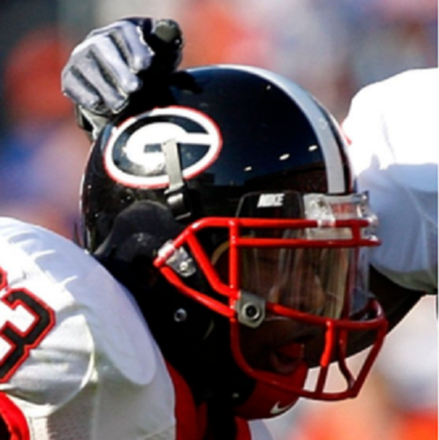 GEORGIA BULLDOGS 2009 SPECIAL (vs fLORIDA) FOOTBALL MINI HELMET