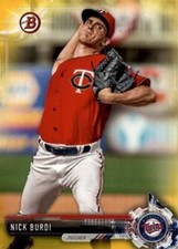 2017 Bowman Prospects Yellow #BP15 Nick Burdi RC Minnesota Twins