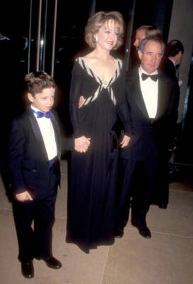 Actress Jill Eikenberry actor Michael Tucker son Max Tucker at- 1991 Old Photo 1