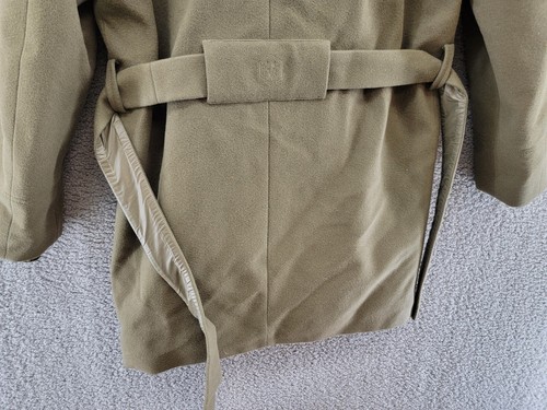 Norwegian Wool Cashmere Wool Down Hooded Parka Women's XS Olive Full Zip L/S - Bild 19 von 21