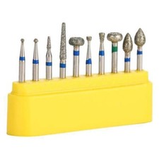 10Pcs/Box Dental FG Diamond Burs Composite/Polishing for High Speed Handpiece