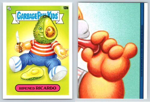 2021 Topps Garbage Pail Kids Food Fight Ripened RICARDO GPK Card 13b - Picture 1 of 1