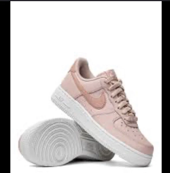 Nike Women AIR FORCE 1 Trainer DJ9945 600 Pink White Sz 11.5 free
