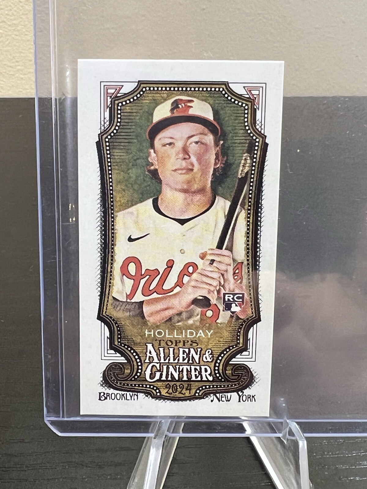 2024 Allen & Ginter JACKSON HOLLIDAY Rookie Card RC Mini #277 Orioles