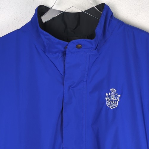 FOOT JOY Herren Golfshirt L blau kurzarm 1/4 Reißverschluss 3 Taschen Regen Dry Joy - Bild 3 von 17