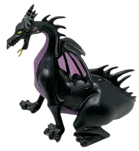 Disney Maleficent Dragon 3" PVC Figure Sleeping Beauty Villain Cake Topper Toy
