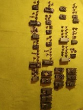 Huge 1/76 20mm British 7th Armoured Division Army – Tanks, Infantry, HQ, Resin