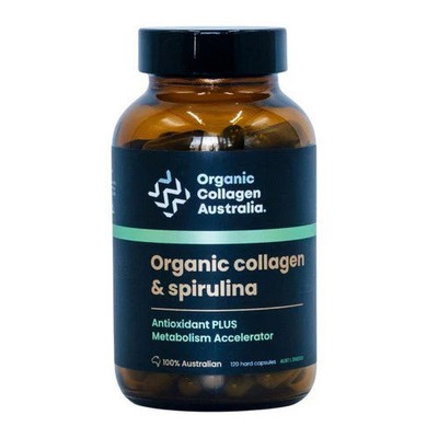 Pure Collagen With Spirulina 120 Capsules