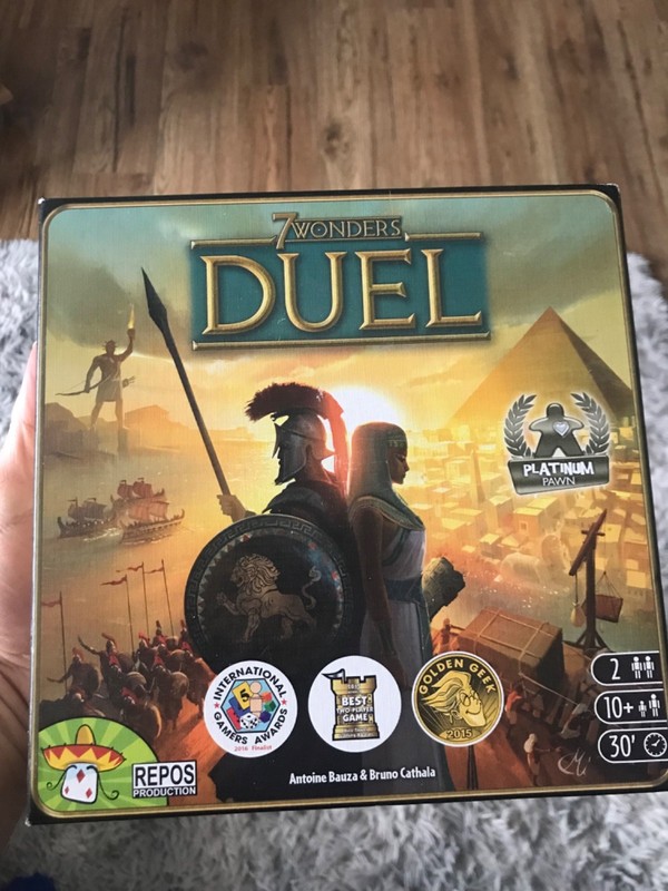 7 Wonders Duel !!  English Version Strategic Family Party Strategy Board Game