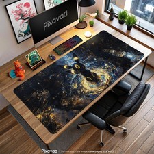 Umbreon Moonlight Mouse Pad - Dark-Type Pok mon Aura Design