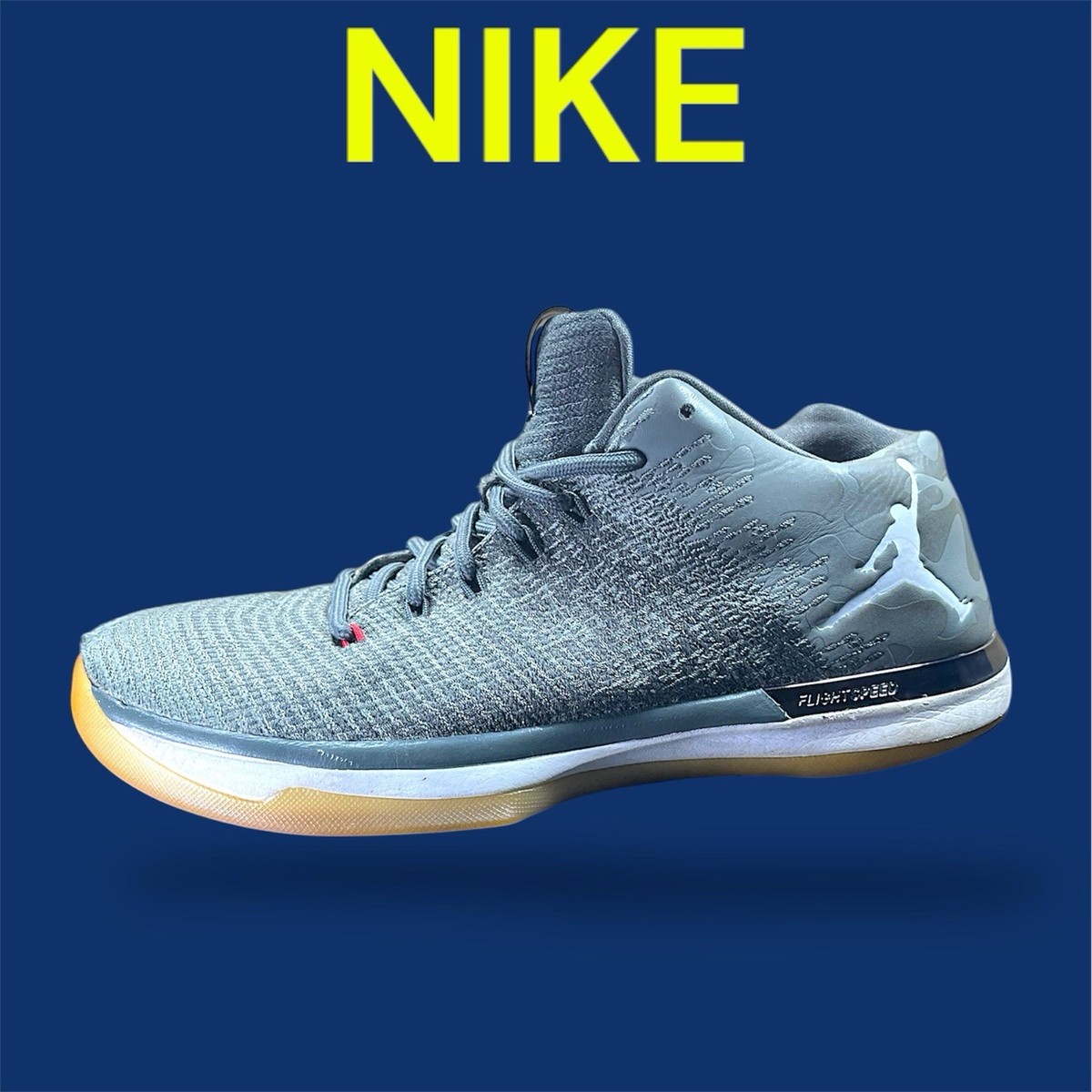 Nike Air Jordan XXXI Low Flight Speed Men’s Size 10 Camo Sneakers 897564-051