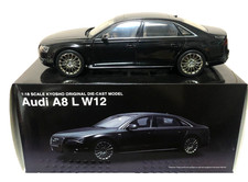 KYOSHO 1/18 Audi A8L W12 Night Black Sedan