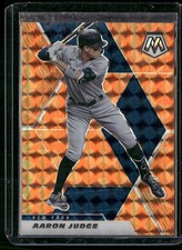 2021 Panini Mosaic #135 Aaron Judge Reactive Orange