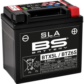 BS Battery SLA Factory-Activated AGM Maintenance-Free Batteries YTX5L 300670