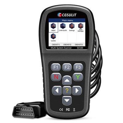 Cgsulit SC530 OBD2 Scanner All System Code Reader Dodge Chrysler Jeep