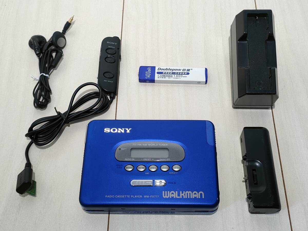 SONY WM-FX777 カセットプレーヤー SONY WM-FX777 Walkman Cassette Player FM/AM Radio Recorder