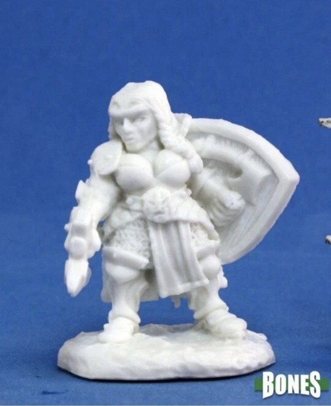 FREJA FANGBREAKER Reaper Miniatures Dark Heaven Bones REM77073 D&D