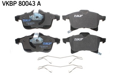 Bremsbelagsatz Scheibenbremse SKF VKBP 80043 A für OPEL ASTRA Caravan A04 GTC