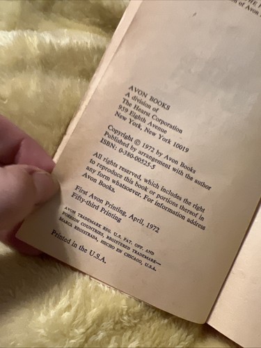 Vintage: 1972 The Flame and The Flower Kathleen E. Woodiwiss First Edition Avon - Picture 8 of 13