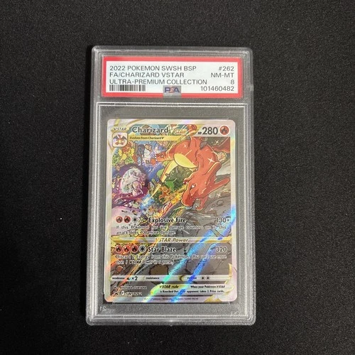 Charizard VSTAR SWSH262 Holo PSA 8 Sword & Shield Promo