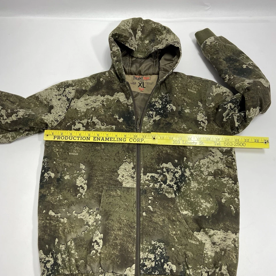 Chaqueta de caza RedHead Silent Hide camuflaje con capucha juvenil XL aislada Foto 2 de 4