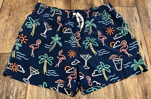 Chubbies Badehose Shorts Neonlichter Large marineblau 32 3,5" Schrittlänge