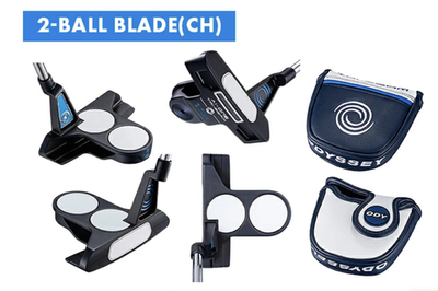 ジャギ様オデッセイ Ai-ONE TRI-BEAM 2BALL BLADE CS Odyssey Putter Ai-ONE TRI-BEAM 2Ball Blade CH 34ich RH Stroke LAB