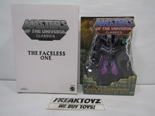 The Faceless One MOTU Classics with Mailer Box
