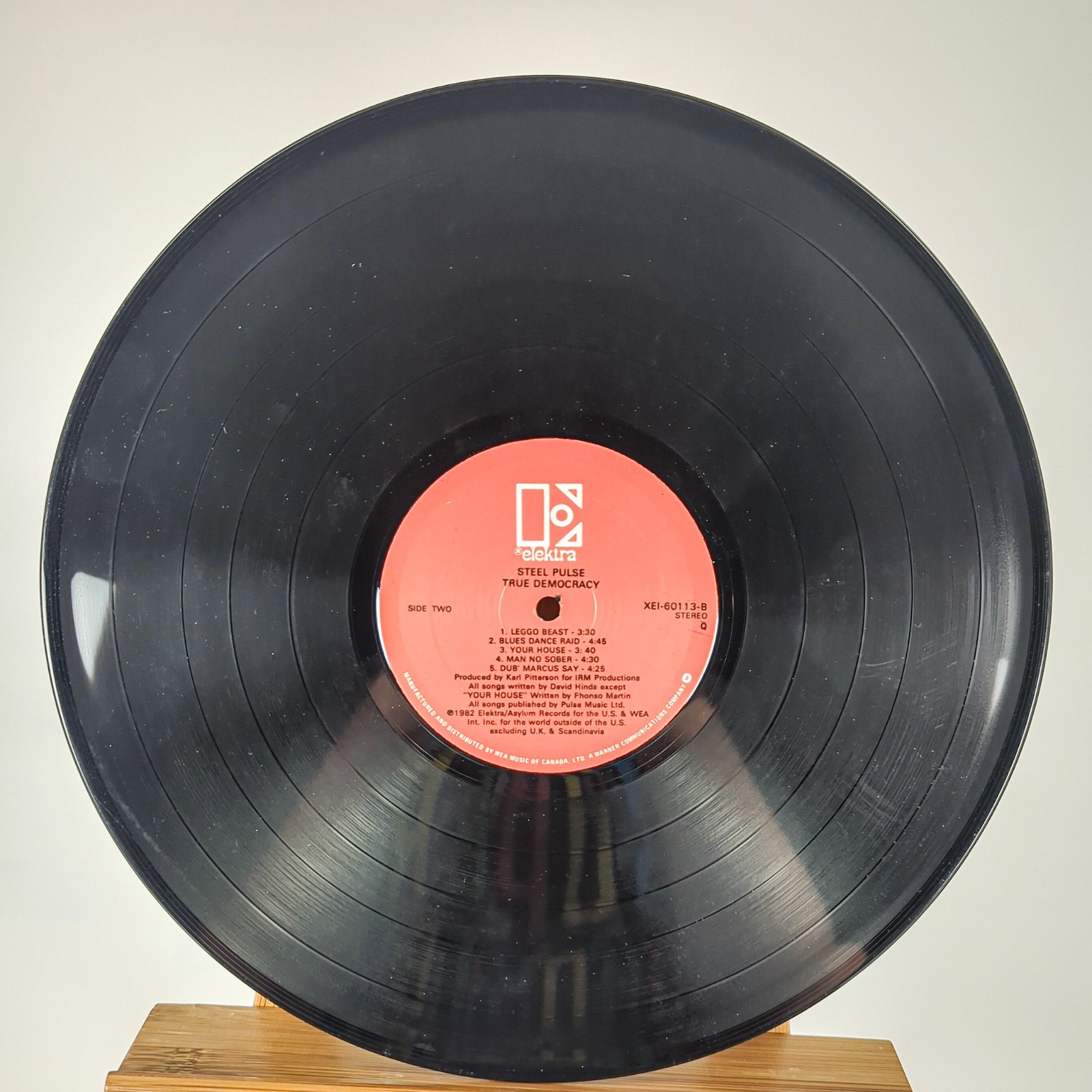 Steel Pulse - Reggae Fever 1980 LP - Canada Print image 3