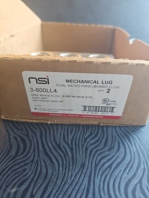 NSI industry 3-800LL4, Rated 600V