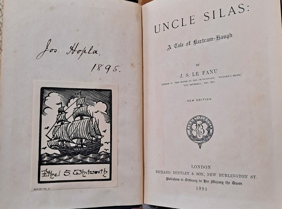 UNCLE SILAS: A Tale of Bartram-Haugh by Joseph S. Le Fanu New Ed. 1893 View 4