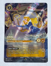 Disney Lorcana Aurora Waking Beauty Enchanted Rare Archazia's Island NM in hand