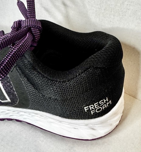 New Balance Arishi V2 Womens Black/Purple Fresh Foam Running Shoes WARISCP2 10 B - Picture 9 of 15