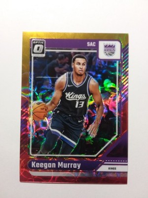 Keegan Murray 36/99 Donruss Optic International Red & Gold Prizm