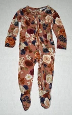 Posh Peanut Natasha Ruffled Footed Sleeper 3-6 Months