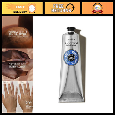 Organic Shea Butter Hand Cream 20% - Fast-Absorbing, Non-Greasy Moisturizer