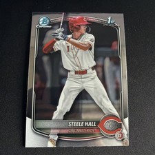 2025 Bowman Draft - Chrome Steele Hall #BDC-20 (RC)