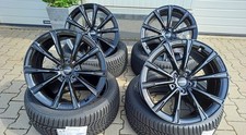 Winterräder VW ID.7 4 x 19 Zoll Dezent AR black Felgen Conti Winterreifen EV