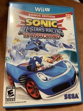 MINT/ Sonic & All-Stars Racing Transformed (Nintendo Wii U, 2012) Bonus Edition