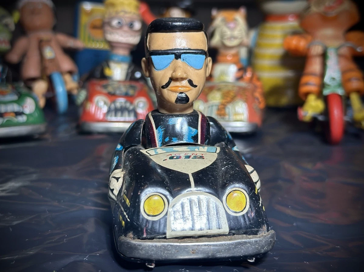 Ancien Jouet James Bond Des Années 60 En Métal – état Neuf – Collection Vintage