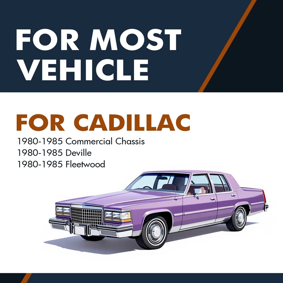 Par de 2 suportes de elevação com tampa traseira do porta-malas para Cadillac Deville 1980-1985 - Imagem 2 de 4