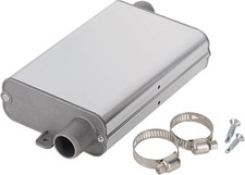 24mm Diesel Heater Exhaust Pipe Muffler Silencer Upgraded with Clamps Fits for W