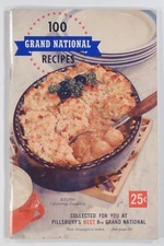 1957 8th GRAND NATIONAL COOKBOOK Pillsbury COOKIES pies CAKES savory dishes 