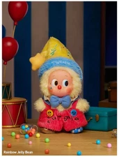 Pop Mart Plush Pendant - Why So Serious - Rainbow Jelly Bean