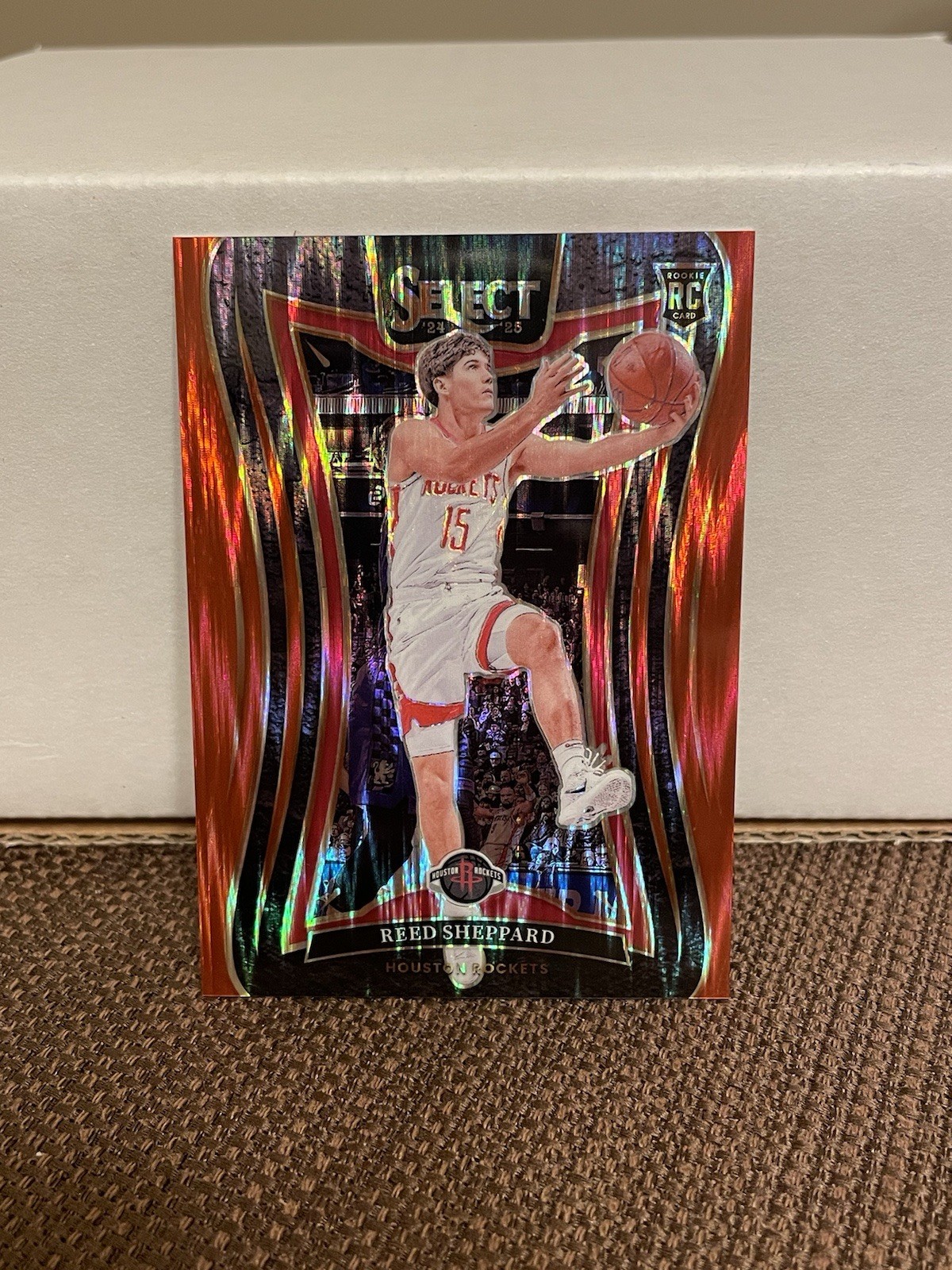 2024-25 Panini Select Reed Sheppard Rookie Red Wave Numbered 294/299 Rare