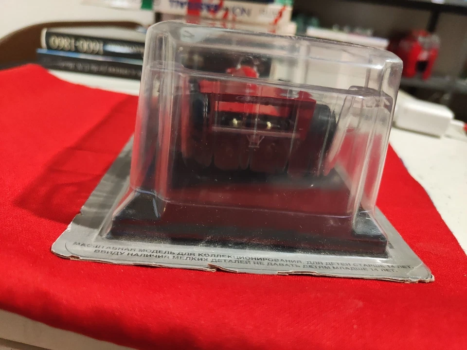 Collezione : Auto da corsa 1:24 ALFA ROMEO 177 DI B. GIACOMELLI. 1979 con Fascic - Immagine 4 di 4