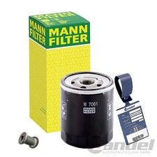 MANN FILTER ÖLFILTERWECHSELKIT passend für MAZDA 6 3 BM BN/2.2d+SKYACTIV