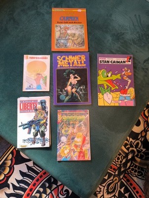 Comicsammlung 90er 6 Stück U-Comix,Simpsons,Schwermetall