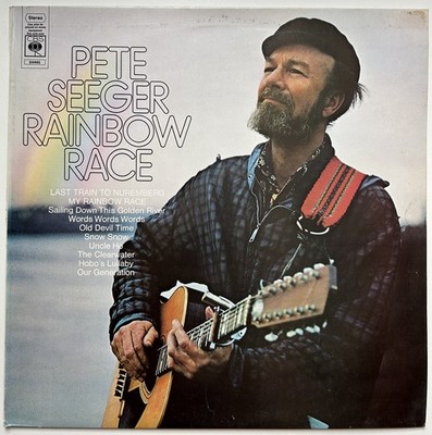 Pete Seeger : Rainbow Race 1971 UK vinyl LP EX/VG+ A1/B1 w/company inner sleeve