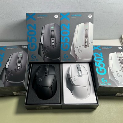 Logitech G502 X LightSpeed Wireless Gaming Mouse with HERO 25600 DPI Black/White